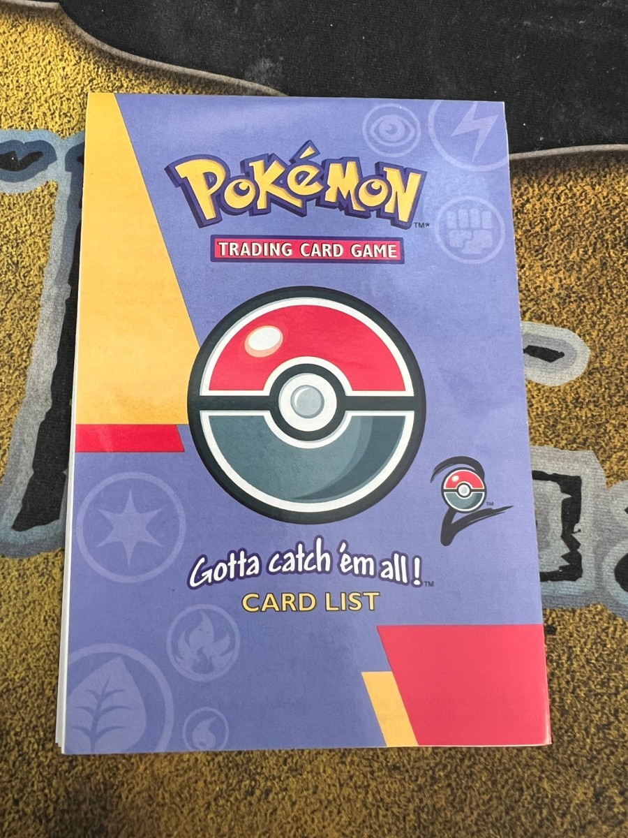Pokemon COMPLETE IN BOX Base Set 2 Psych Out Theme Deck! OPENED