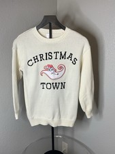 Disney The Nightmare Before Christmas  Christmas Town  Zero Cotton Blend Sweater
