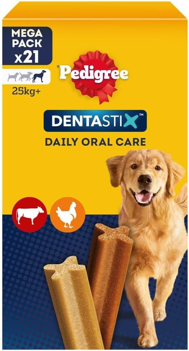 Dentastix Fresh Cane Grande 25kg+ 21 Pezzi - Lo Snack per l'Alito Fresco