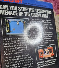 Gremlins 2 New Batch NES Complete With Manual And Styrofoam Insert. SEE DESC