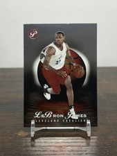 2003-04 Topps Pristine Lebron James Rookie Card #102 /999. rookie card picture