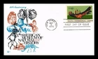US COVER HAIDA CEREMONIAL CANOE MUSEUM OF NATURAL HISTORY FDC COVER CRAFT