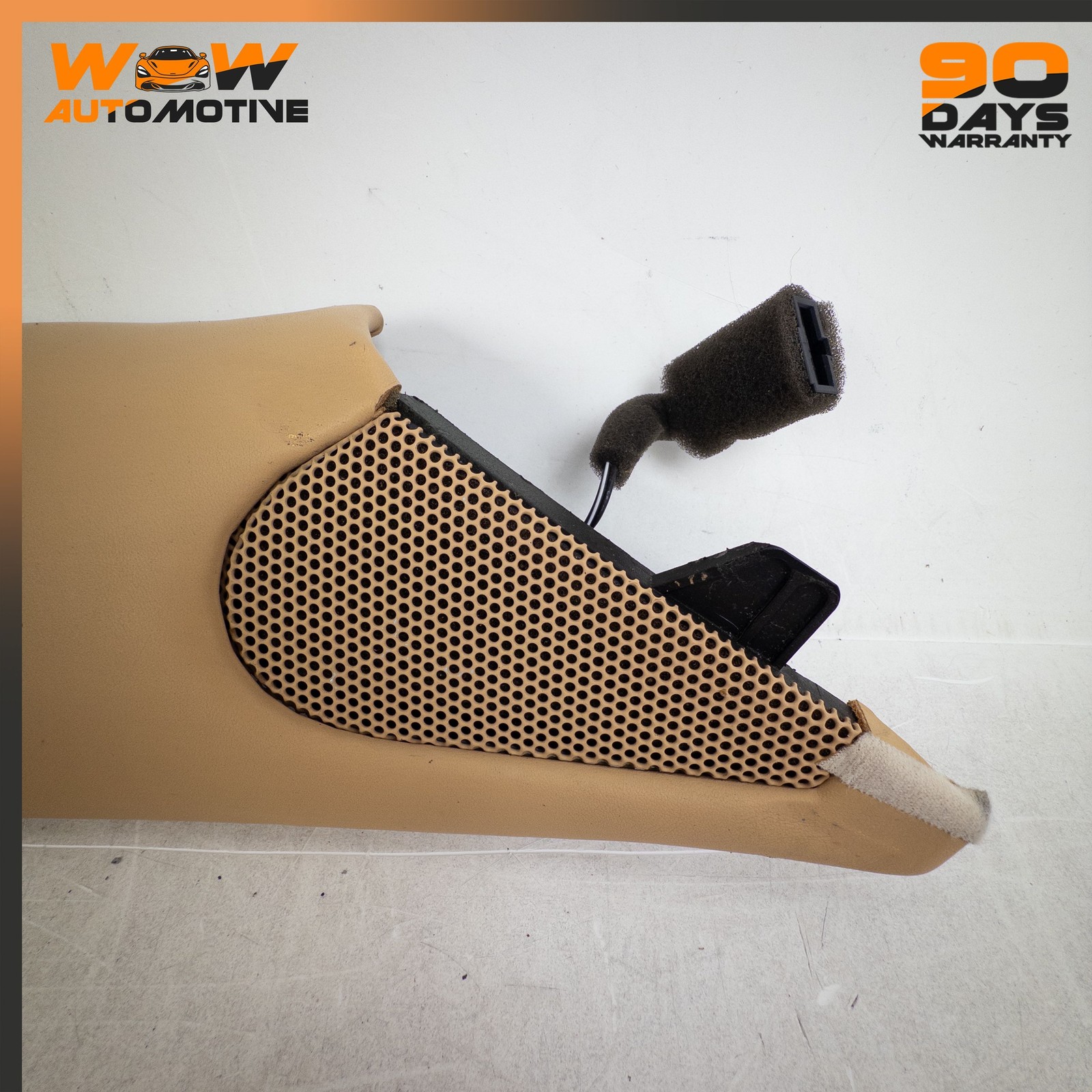 07-13 BENTLEY CONTINENTAL GTC FRONT LEFT RIGHT A PILLAR COVER TRIM SET OEM