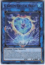 1st Ed Ultra Rare G Golem Crystal Heart BLCR-EN042 Battles of Legend: Crystal Re