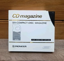 Pioneer Black 6 Disc Multi Play CD Cartridge Magazine For Home Car-Use