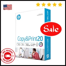 HP Printer Paper | 8.5 x 11 Paper | Copy &Print 20 lb | 1 Ream Case - 500 Sheets