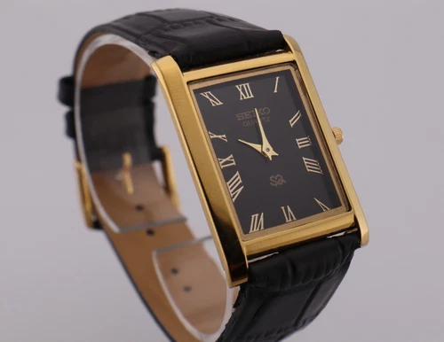 Vintage Seiko Slim Quartz  Men's Wrist Watch - Comes With New Battery, New Strap