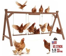 Chicken for Coop, 67inch Long Chicken Three Swings 67"L  30"W  34"H Perch