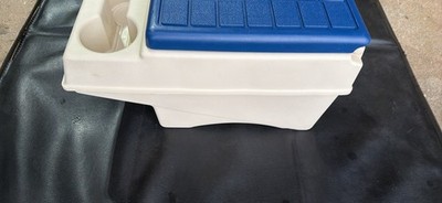 Igloo Kool  Rest Vintage Center Console Ice Box Cooler Blue