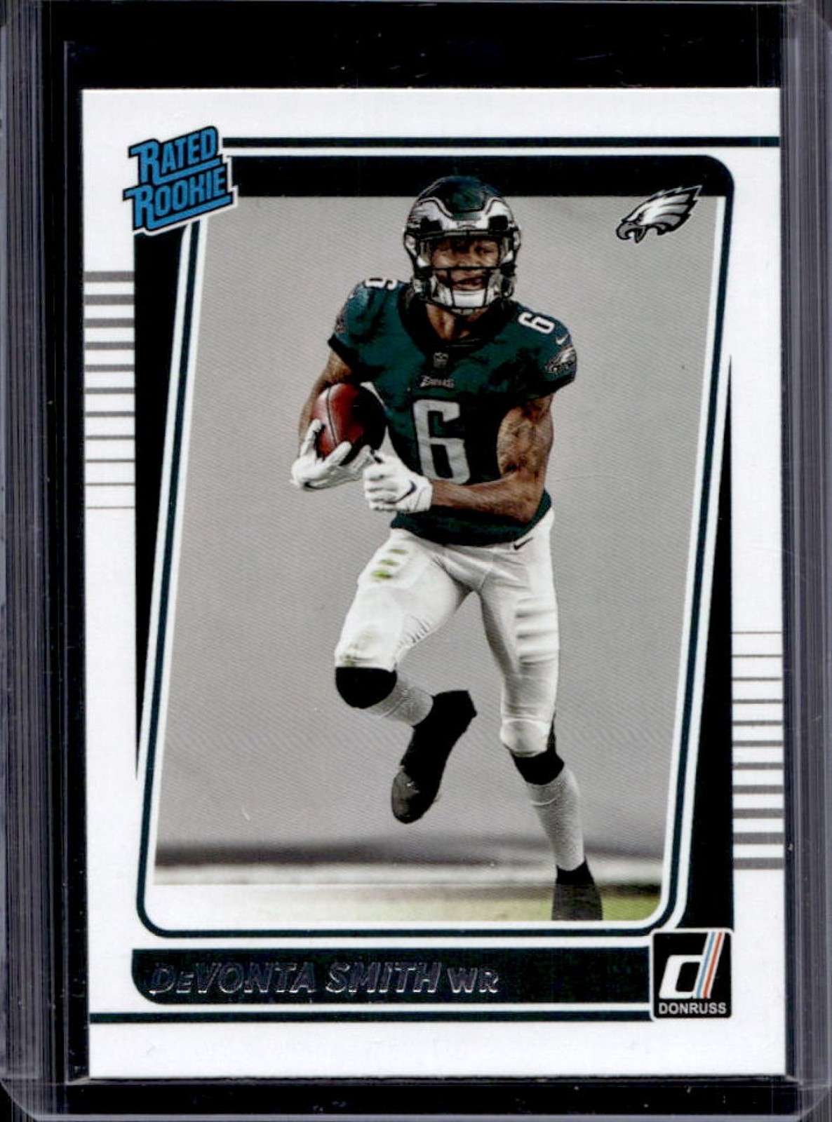 2021 Panini Donruss DeVonta Smith RC Rated #261 Eagles Rookie