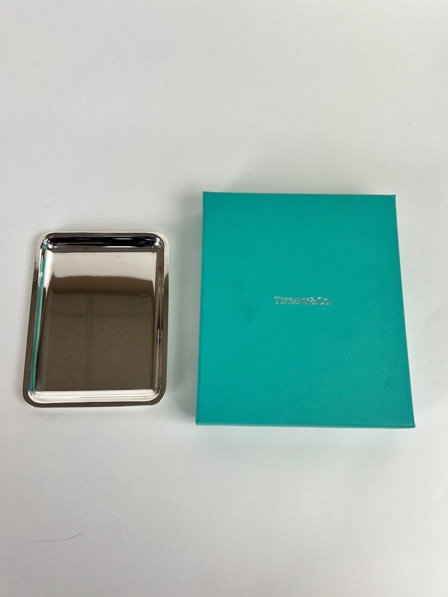 Vintage Sterling Silver Tiffany & Co. Tray w/ Original Box - 4.5