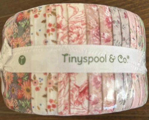 Tinyspool & Co Jelly Roll Quilting Fabric Waterlily Pond Floral 40 Precut Strips image 5