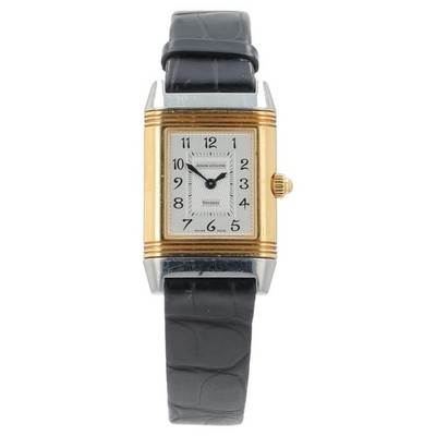 Jaeger LeCoultre Duetto 18k Yellow Gold Silver Dial 19x33mm Manual Wind 266.5.44