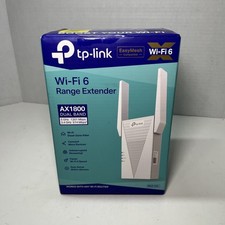 TP-Link AX1800 WiFi 6 Range Extender RE615, Ethernet, Dual Band Booster, 1.8Gbps