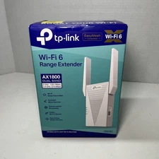 TP-Link AX1800 WiFi 6 Range Extender RE615, Ethernet, Dual Band Booster, 1.8Gbps