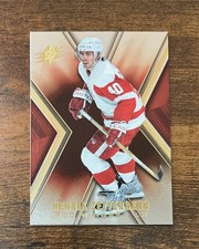 2005-06 Upper Deck SPx Henrik Zetterberg #30 Detroit Red Wings