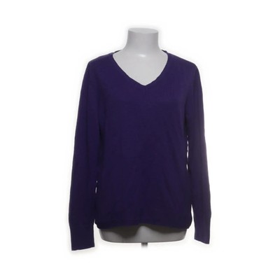 DeFacto, Pullover, Größe: XL, Lila, Einfarbig, Rippenstrick, Damen #8gm
