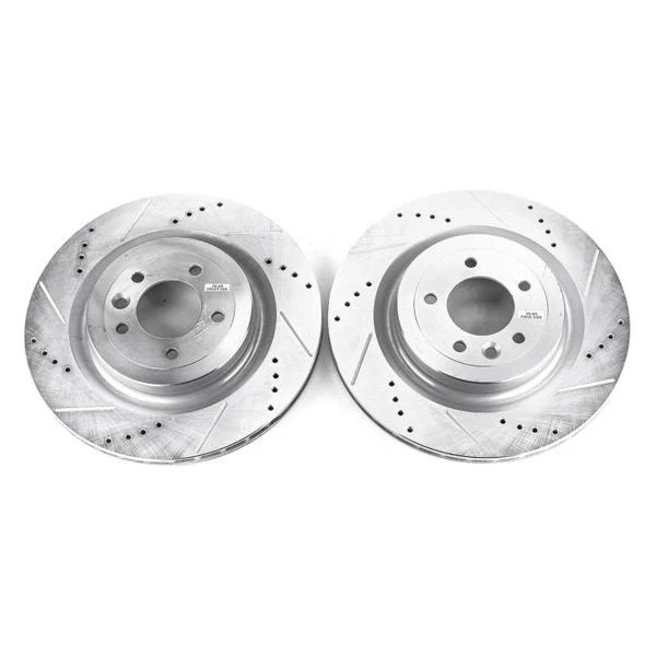 PowerStop EBR1426XPR Brake Rotors For Land Rover Range Sport 2014-2022 Rear - Imagem 2 de 4