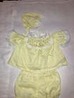 Vintage Cabbage Patch Kids/Doll Clothes Handmade Dress & Bloomers (628)