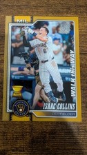 2026 Topps Celebration Isaac Collins Walk This Way GOLD #d/50 SSP Case Hit #202