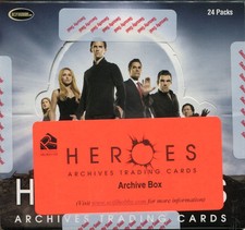 Heroes Archives Empty Archive Box (No Cards)