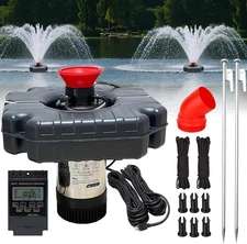 Pond Fountain Aerator 1HP 110V 750W - pond fountain- pond aerator 15,000 GPM...