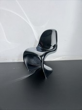 Vitra Design Museum Miniature Collection Panton Chair Rare Silver with Box 