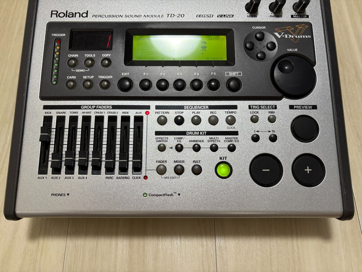 Roland TD-20 音源 モジュール Roland製 V-Drums 音源モジュール TD-20（Roland - TD-20