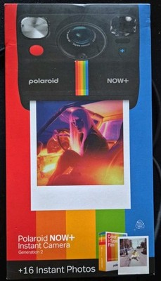 Polaroid Now+ Generation 2 Sofortbildkamera Schwarz