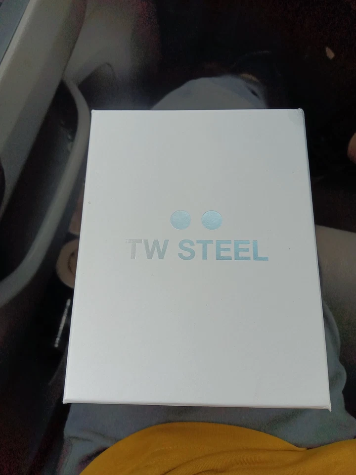 TW Steel Grandeur Tech TS4 black grey orange 48 mm very masculine chronograph - image 4 of 4