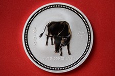 Lunar 2 oz Ochse 2009 Serie 1 sehr selten