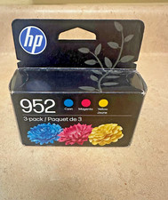 HP 952 3-Pack Ink Cartidge Cyan Magenta And Yellow New exp 02/2028