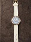 Invicta Pro Diver Quartz 48mm Gold Tone Blue MOP Dial White Rubber Strap — photo 3