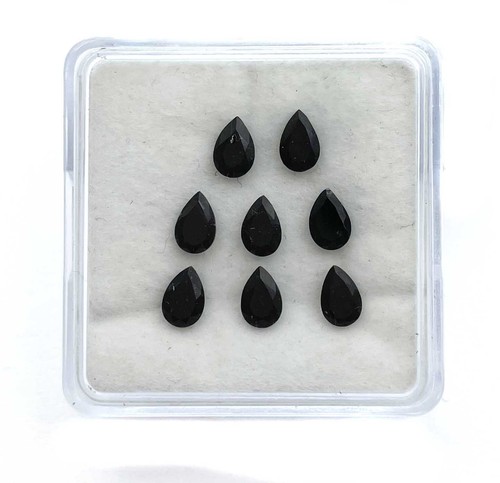 38 perline rotonde sfuse in tormalina nera naturale da 10 mm, per la creazione di gioielli, braccialetti e collane fai da te