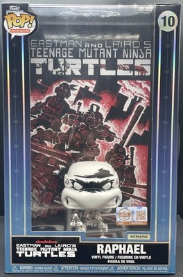 Funko Pop! Raphael Black & White TMNT Nickelodeon Comic Covers LE /750 In Hand