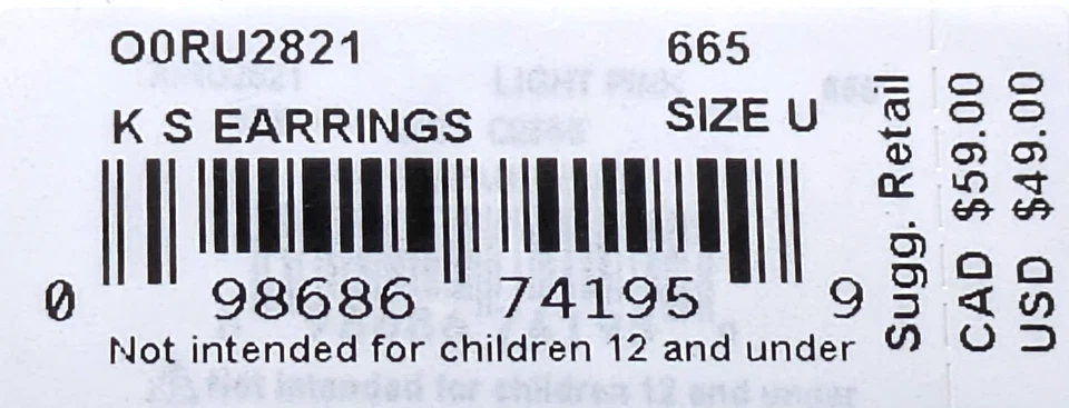 Pendientes Kate Spade New York Rosa Claro Circonita Cúbica Flor Foto 3 de 3