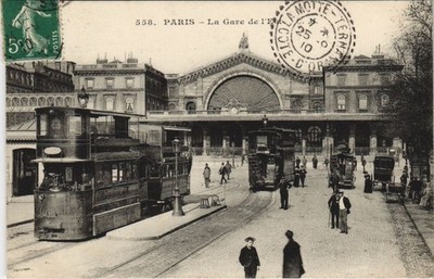 CPA PARIS - La Gare de l'Este (52372)