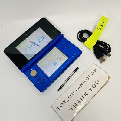 [Rang B] Nintendo 3DS Kobaltblau NUR Konsole Japanische Edition 1 Tag Versand