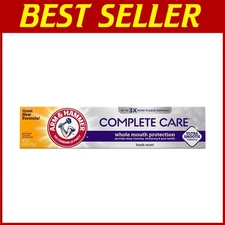 Triple Enamel Protection Toothpaste, Fresh Mint 6 oz x12