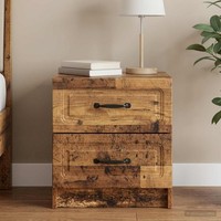 Nachttisch Altholz 43 X 34,5 X 44,5 Cm Holzwerkstoff