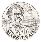 Intaglio Mint Mark Twain - Missouri - 1 oz Silver in capsule