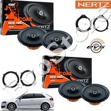 Kit 4 Casse Altoparlanti Hertz DCX 165.3 ANT+POST per Audi A3 8P 3 Porte