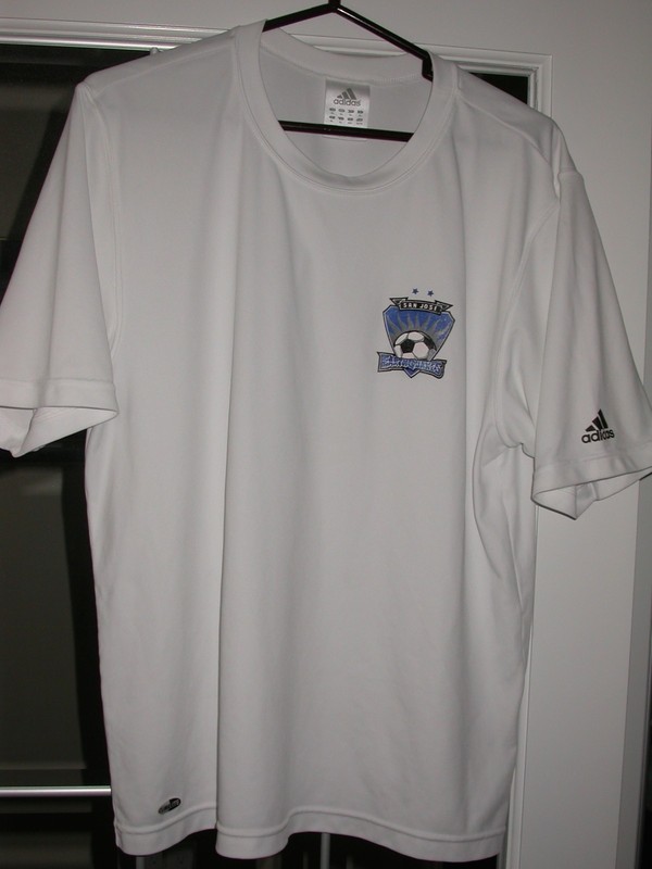San Jose Earthquakes/Clash 05 Waibel Game Used/Worn MLS Training Jersey Sounders