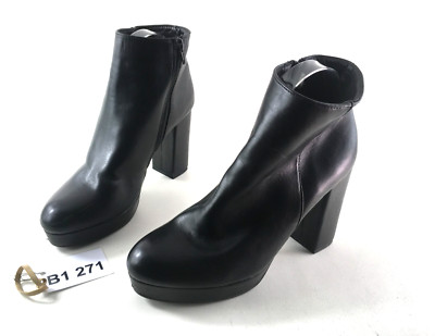 NEW YORKER Plateau Boots Damen Stiefeletten Stiefel EUR 40 B1 271
