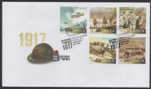 Australia 2017 Centenary of World War 1 FDC