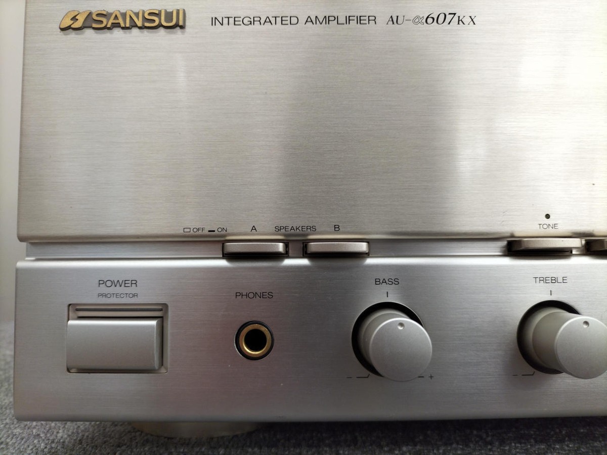 SANSUI AU-α607KX | Stereo Integrated Amplifier Manual Pre-Owned | eBay