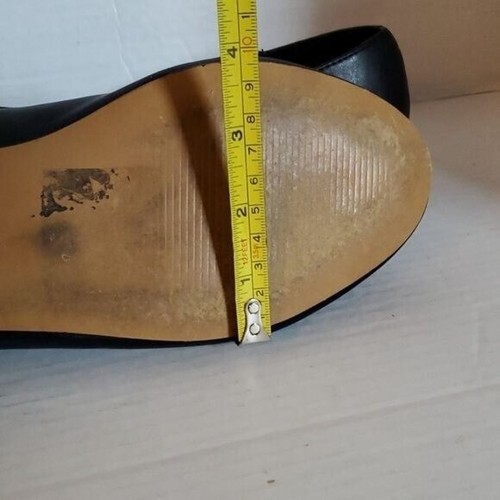 Torrid Flats Shoes Black Vegan Leather Ballet Flat Almond Toe Women's WOMAN'S 11 - Picture 12 of 14