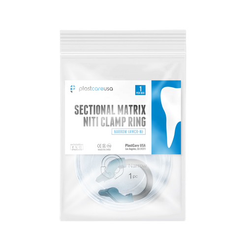 Narrow Sectional Matrix Clamp Dental System Bands Ring Nickel-Titanium Refill - Picture 3 of 3