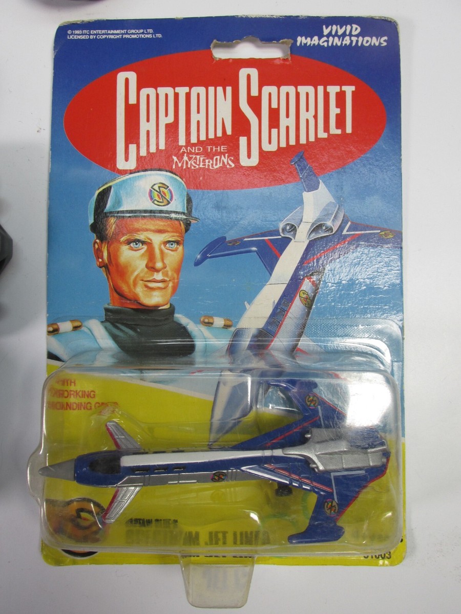complete VINTAGE CAPTAIN SCARLET SPECTRUM CLOUD BASE HQ vivid