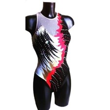Women Rhythmic Gymnastics Leotards Girls Suits Team Sports Competition Teamwear